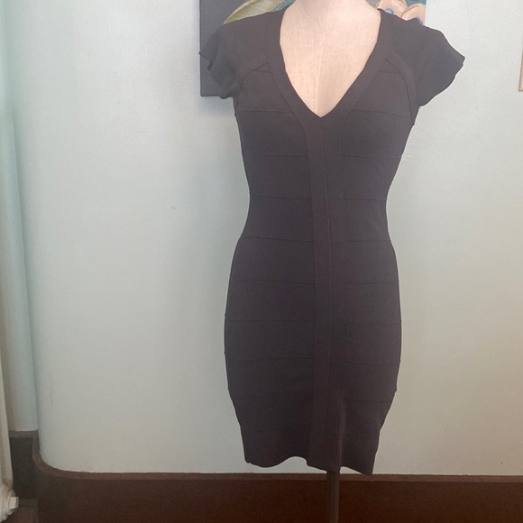 Charcoal Gray Express dress - Picture 1 of 5
